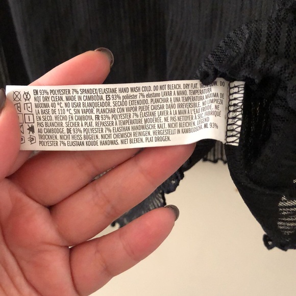 Forever 21 see-through top - Picture 4 of 6